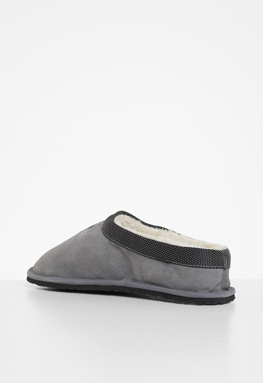 Lark & Crosse - Larry slipper - grey