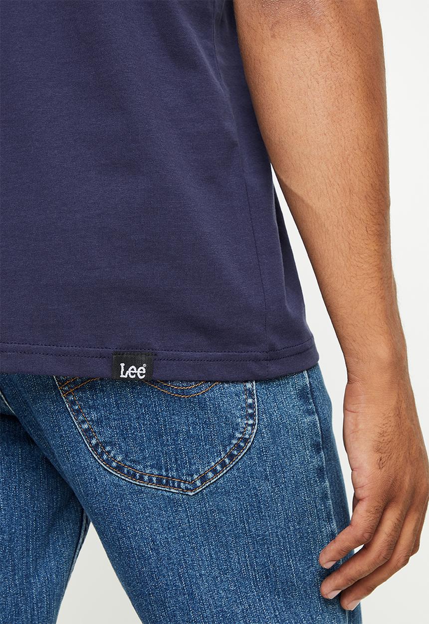 Lee  - Lee jeans short sleeve tee - navy