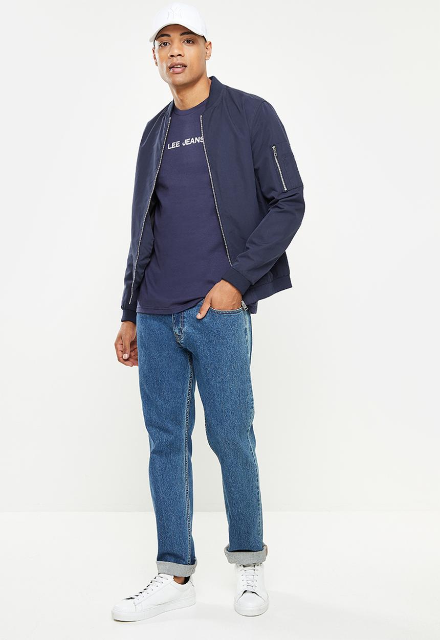 Lee  - Lee jeans short sleeve tee - navy