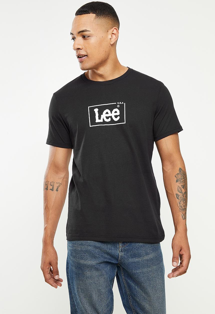 Lee  - Usa logo short sleeve tee - black