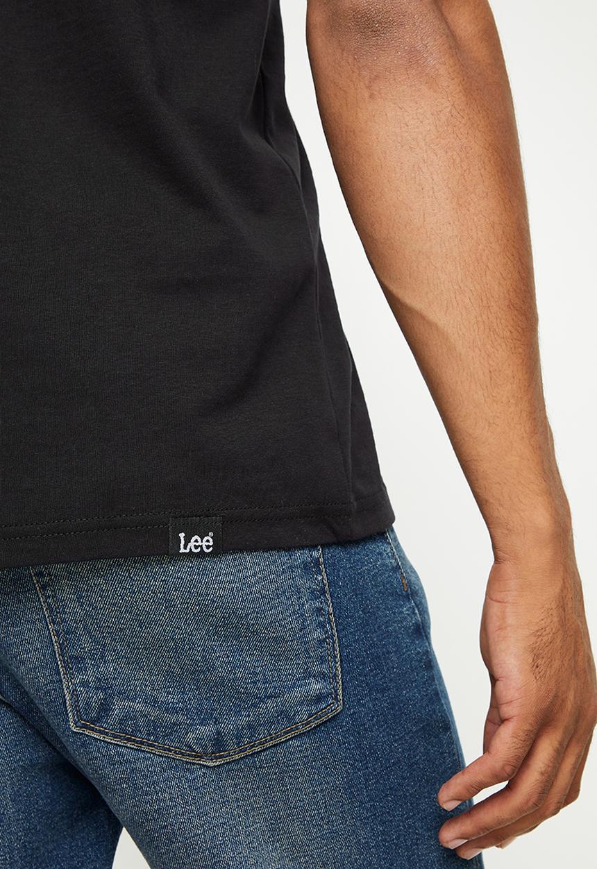 Lee  - Usa logo short sleeve tee - black