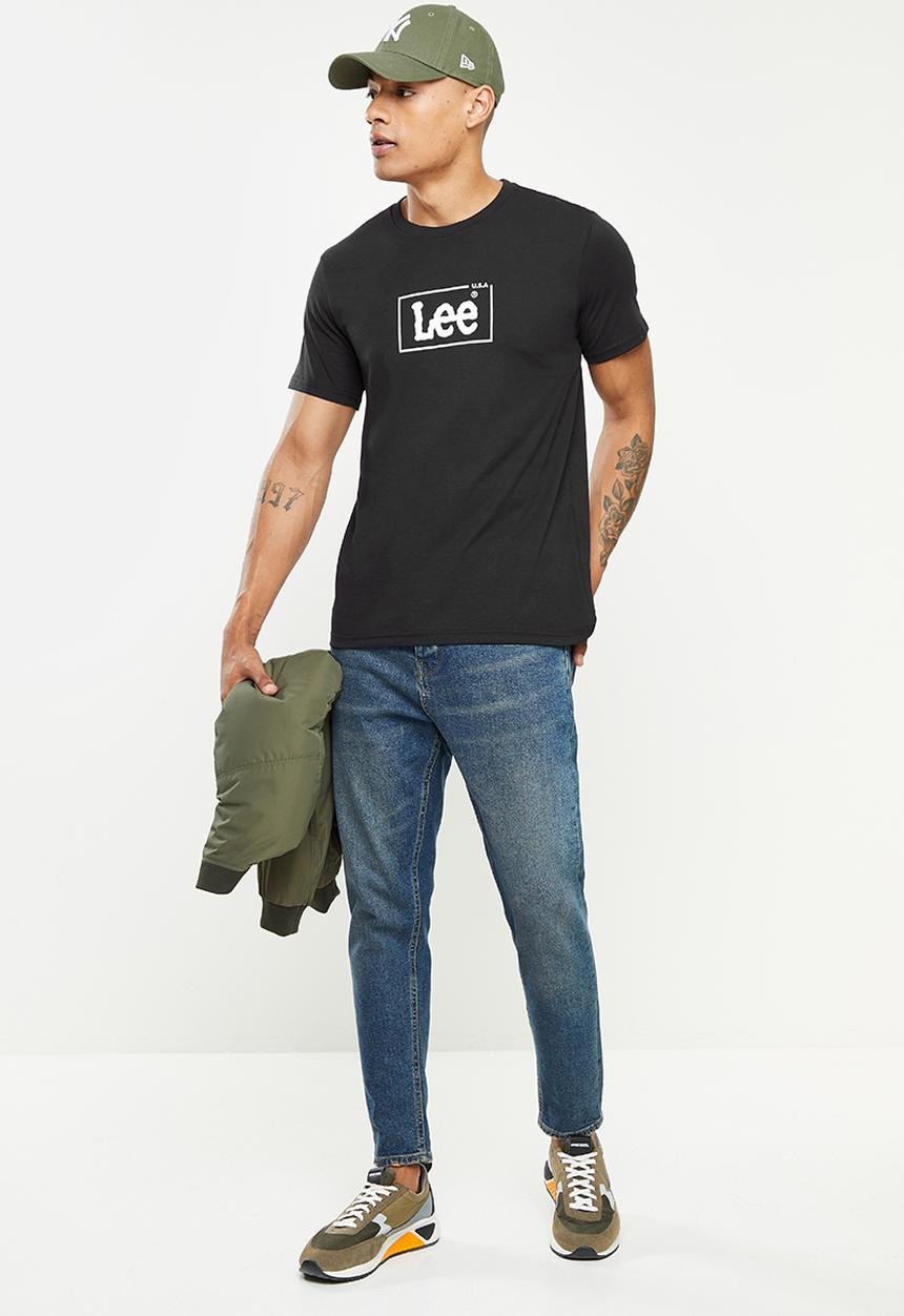 Lee  - Usa logo short sleeve tee - black
