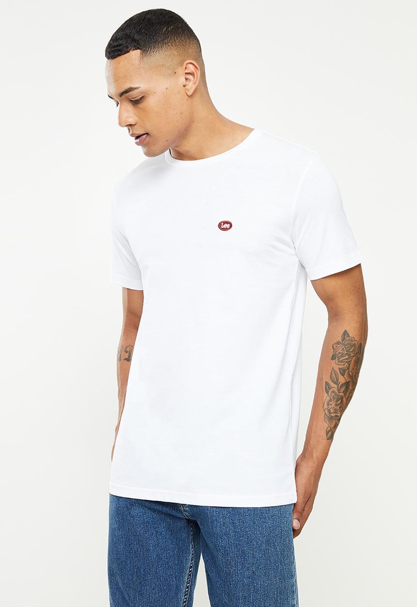 Lee  - Little logo short sleeve tee - white