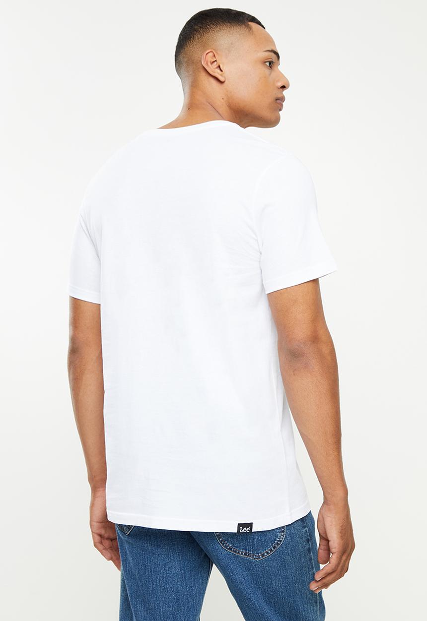 Lee  - Little logo short sleeve tee - white