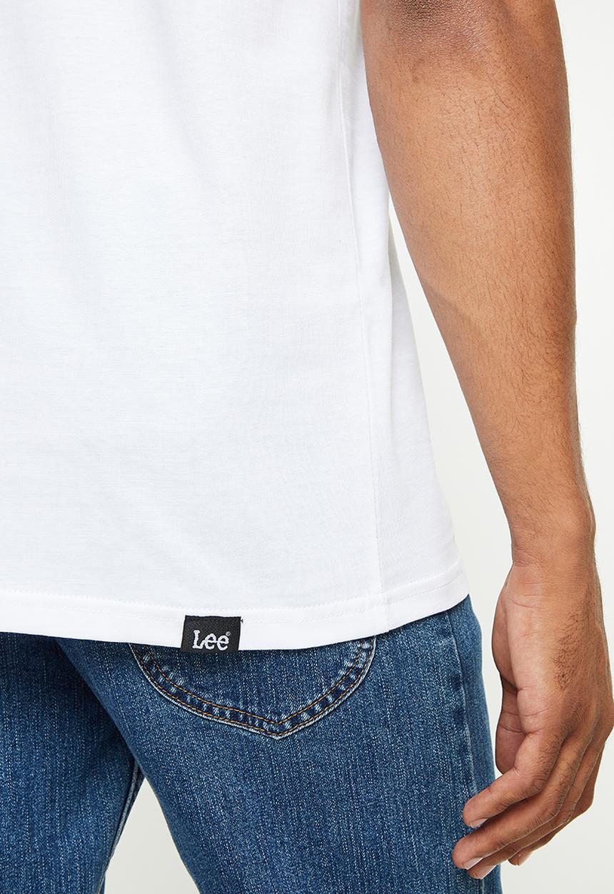 Lee  - Little logo short sleeve tee - white