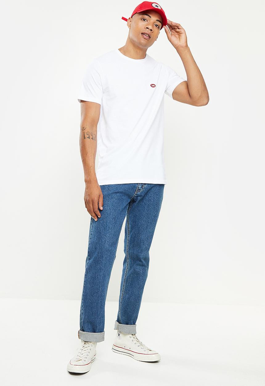 Lee  - Little logo short sleeve tee - white