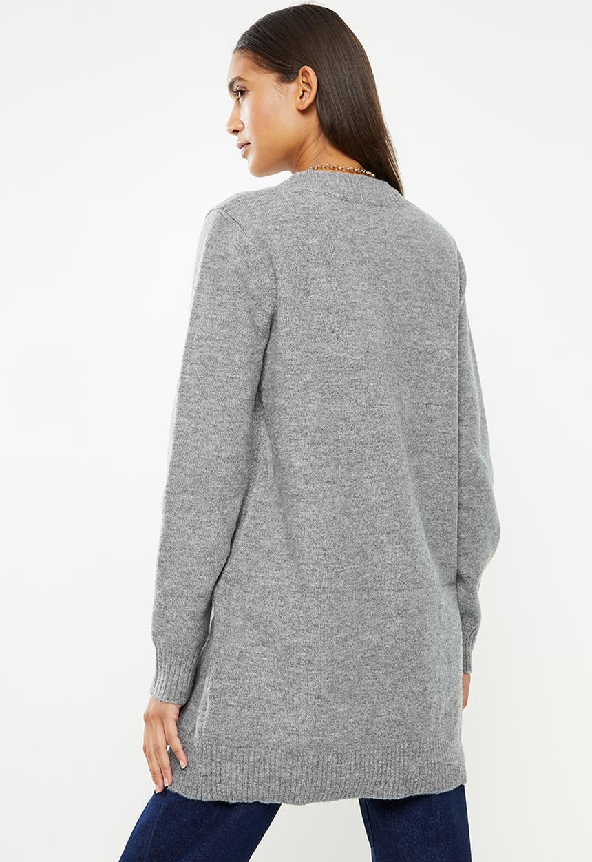 Glamorous - Cardigan - dark grey marl