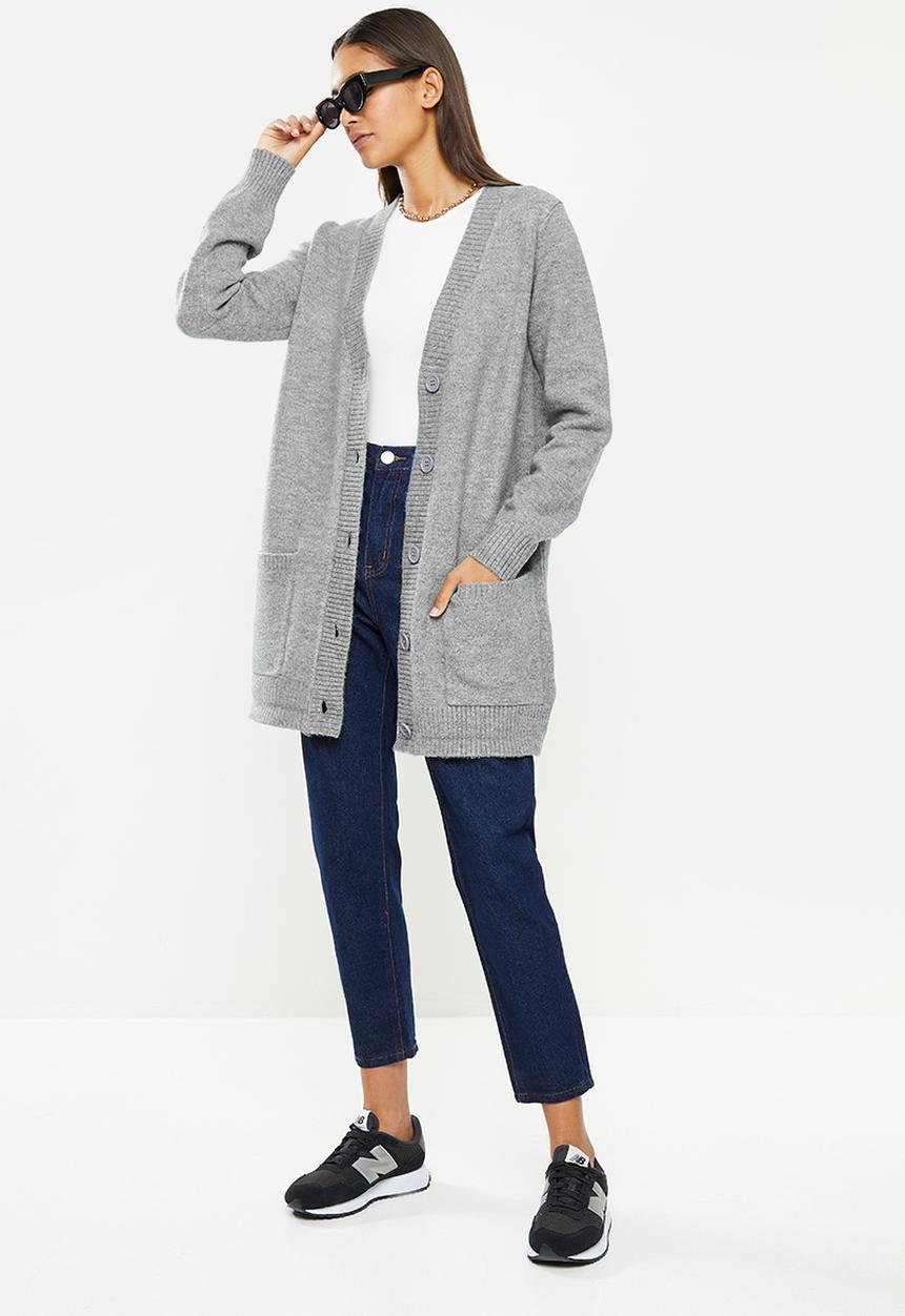 Glamorous - Cardigan - dark grey marl