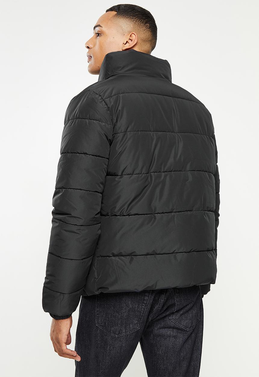 Superdry. - Non hooded sports puffer - black