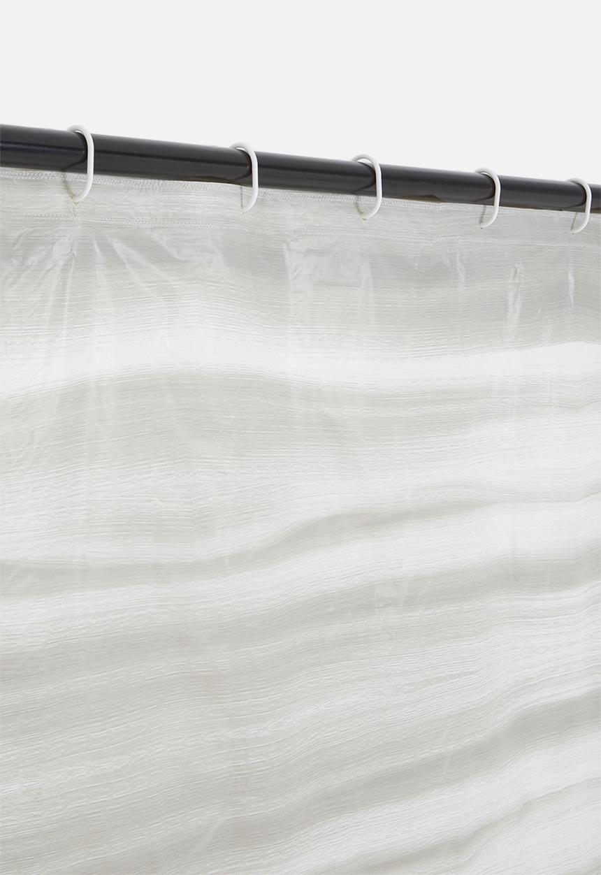 Bathroom Solutions - Shower curtain romance - grey