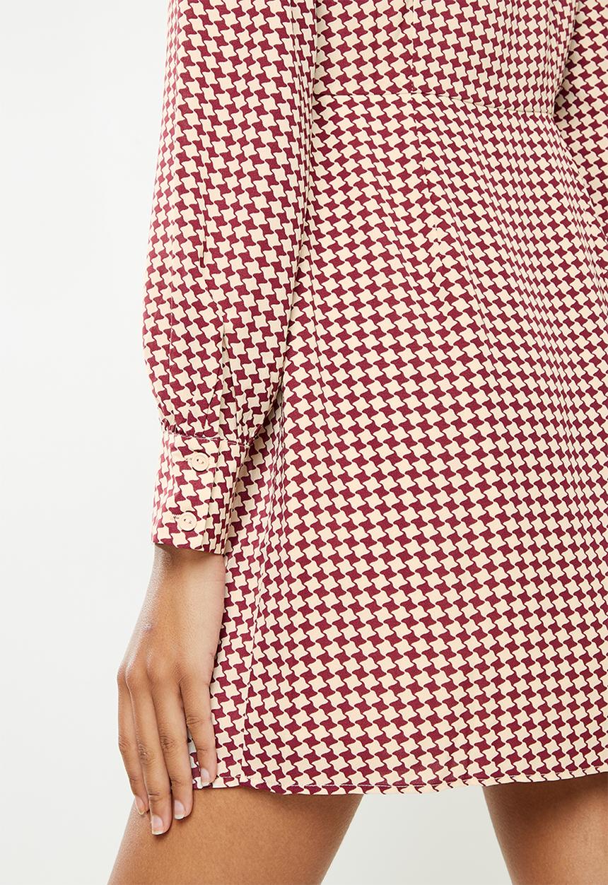 Glamorous - Dress - burgundy 