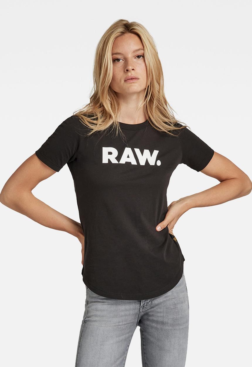 G-STAR - Raw. Slim Top Wmn - Dk Black
