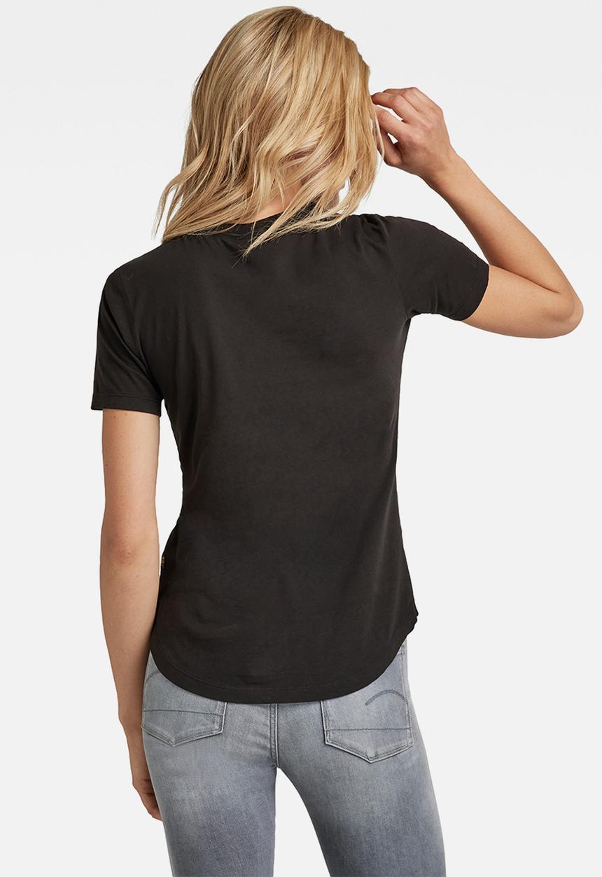 G-STAR - Raw. Slim Top Wmn - Dk Black