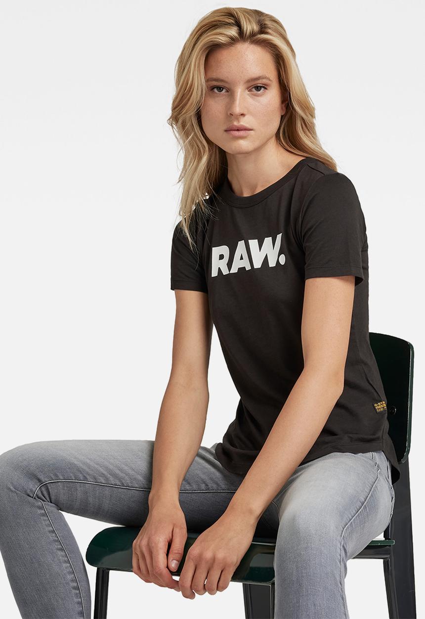 G-STAR - Raw. Slim Top Wmn - Dk Black