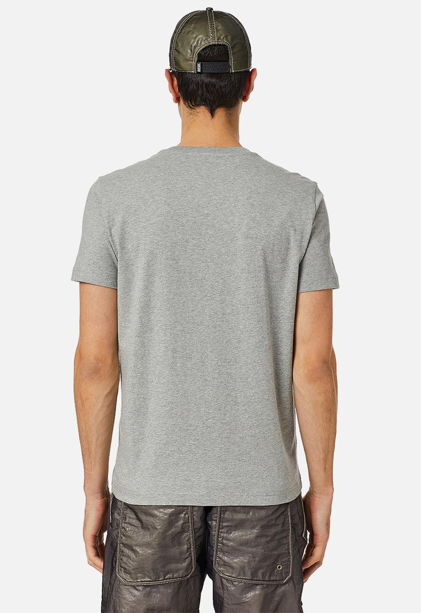 Diesel  - T-diegor-div short sleeve tee - grey melange
