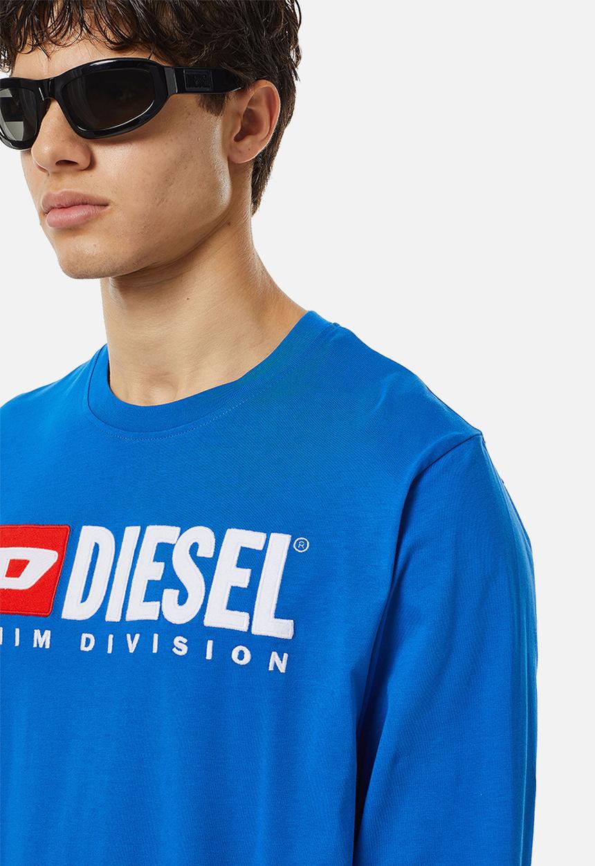 Diesel  - T-just-long sleeve-div tee - blue