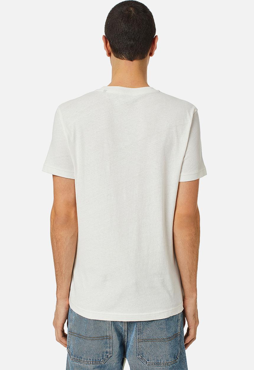 Diesel  - T-diegor-c6 short sleeve tee - white
