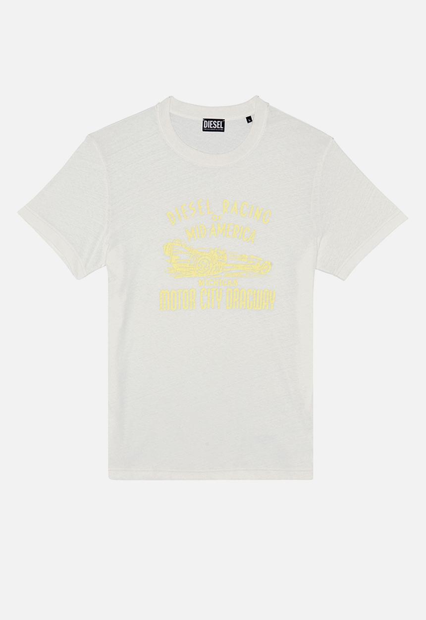 Diesel  - T-diegor-c6 short sleeve tee - white