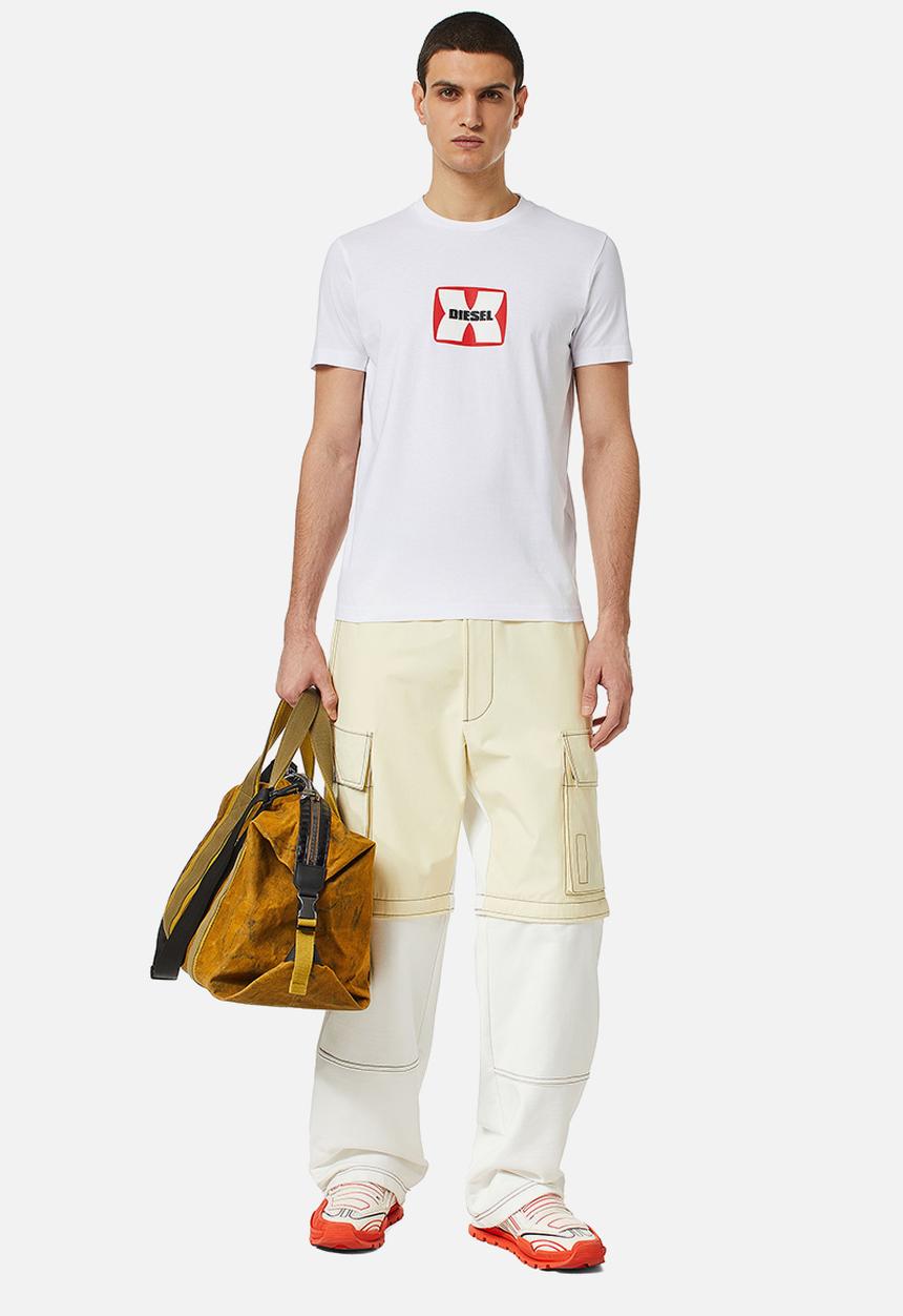 Diesel  - T-diegor-k47 short sleeve tee - white
