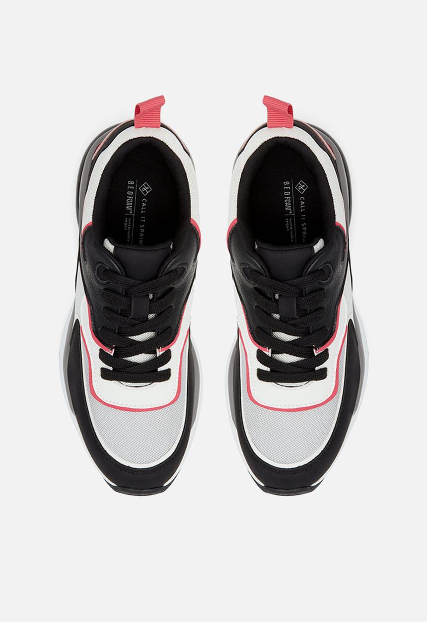 Call It Spring - Venus sneaker - black & white