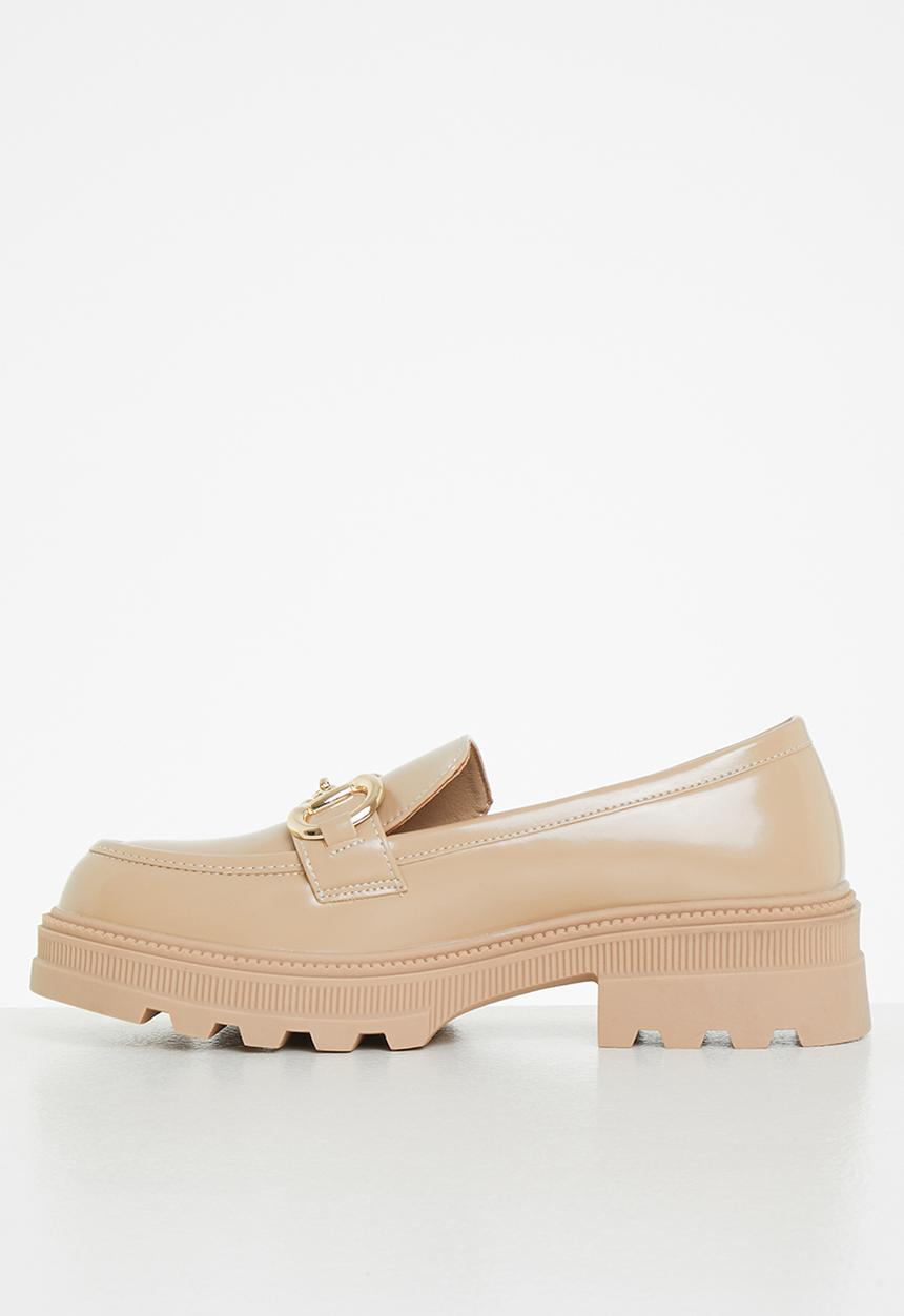 Seduction - Chunky snaffle trim loafer - neutral