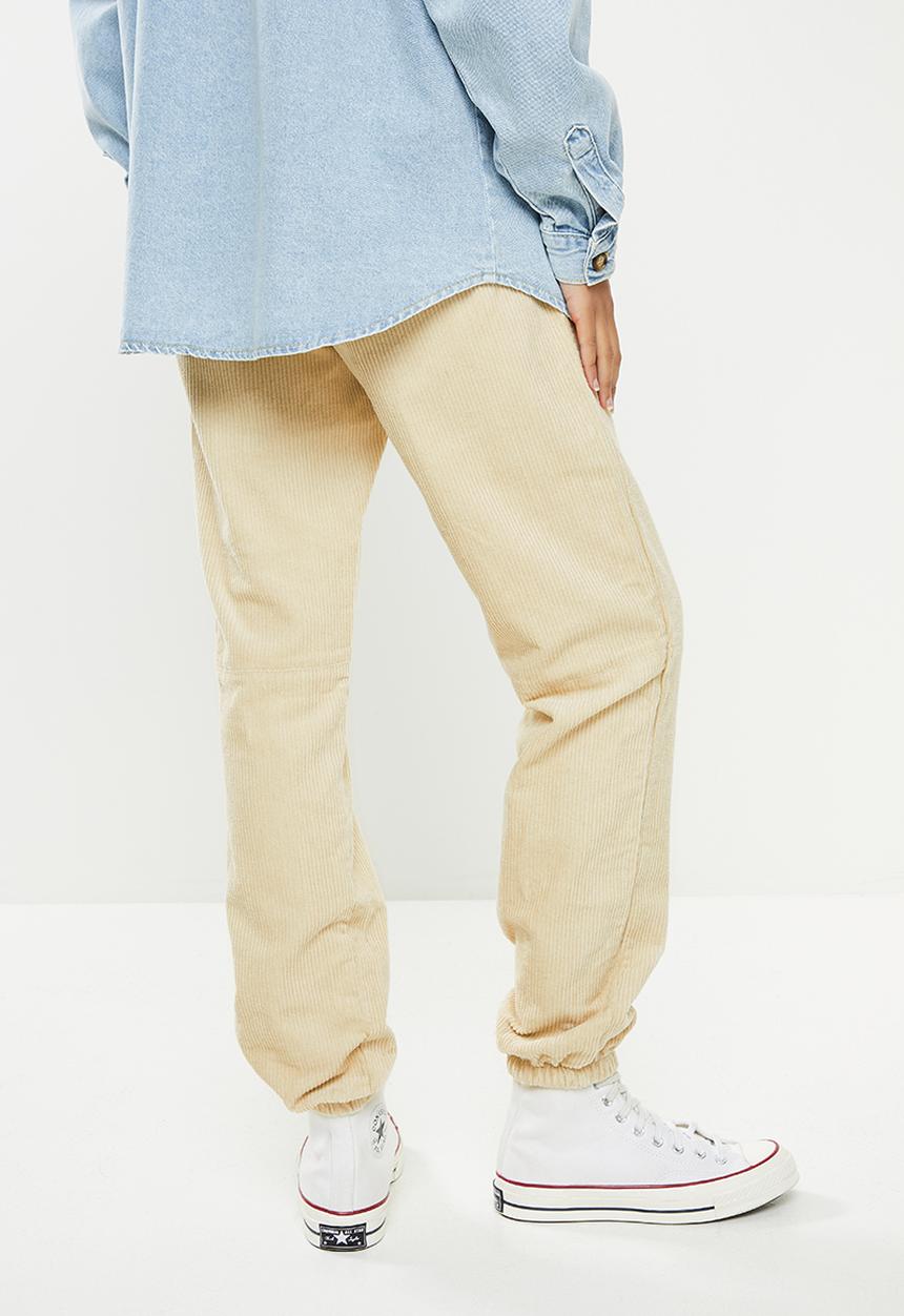 Glamorous - Corduroy joggers - stone