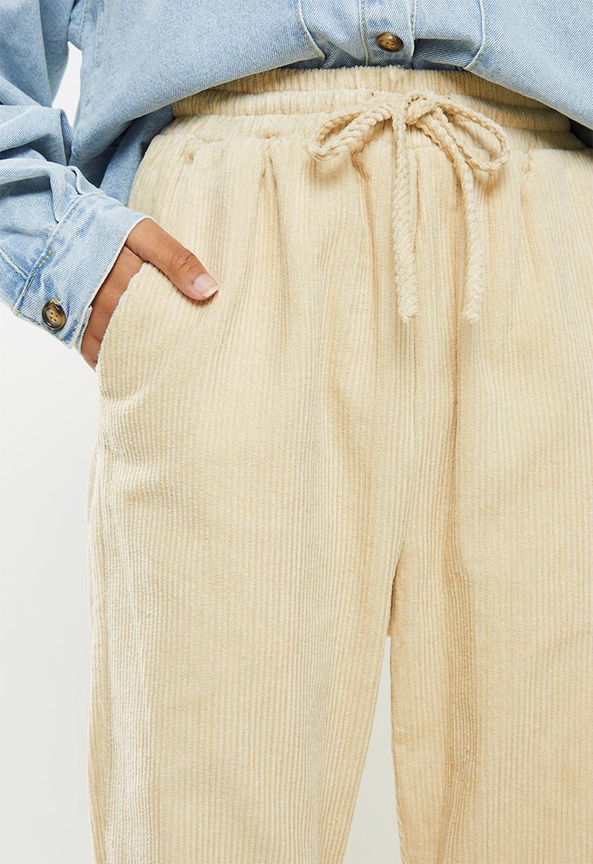 Glamorous - Corduroy joggers - stone