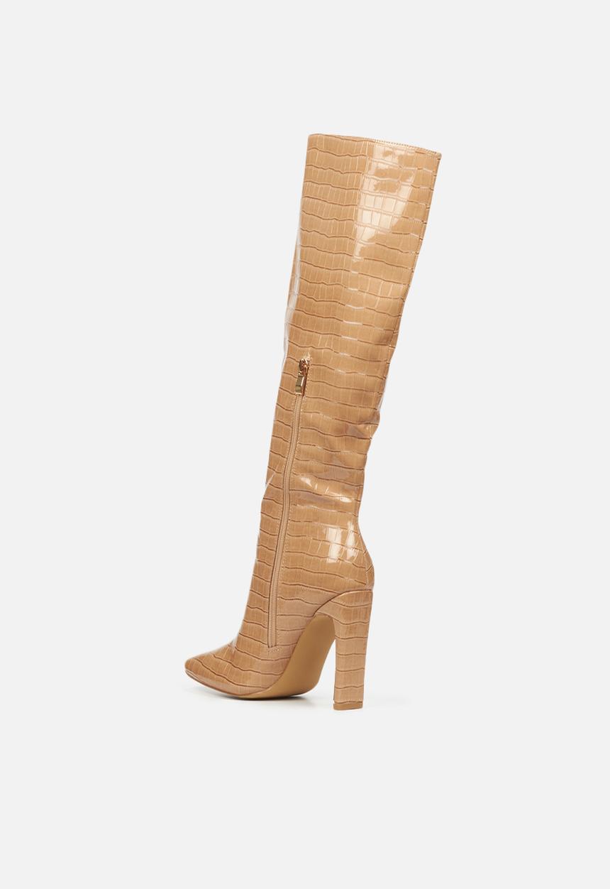 Miss Black - Maffia1 over the knee boot - neutral