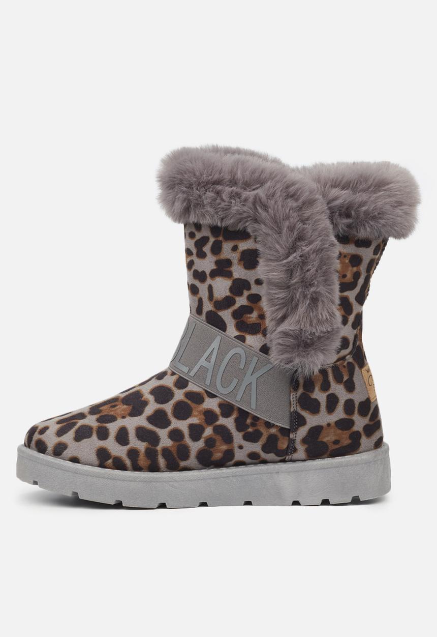 Miss Black - Rae3 ankle boot - grey