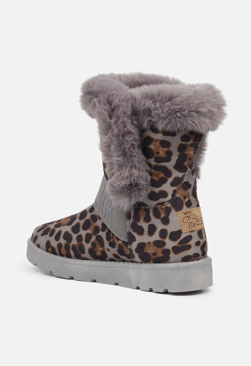 Miss Black - Rae3 ankle boot - grey
