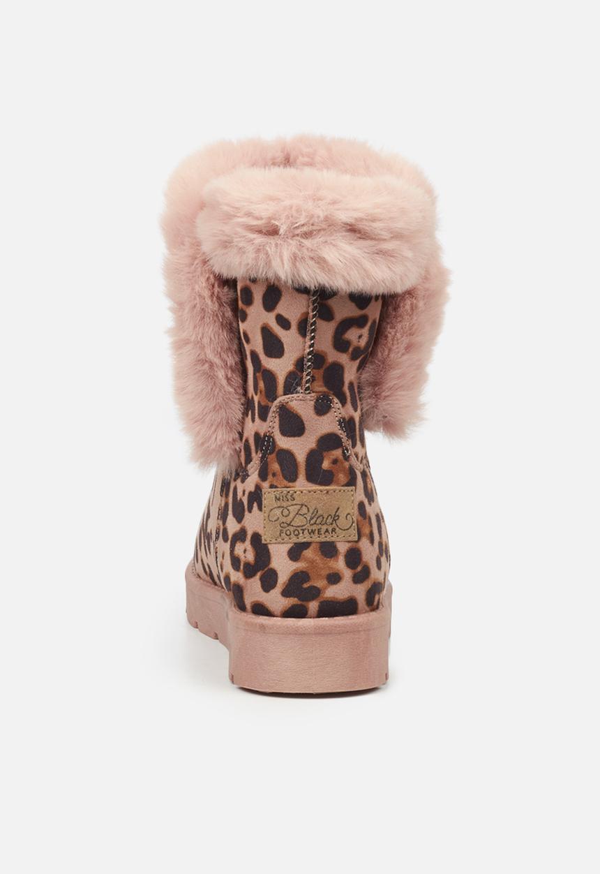 Miss Black - Rae3 ankle boot - pink