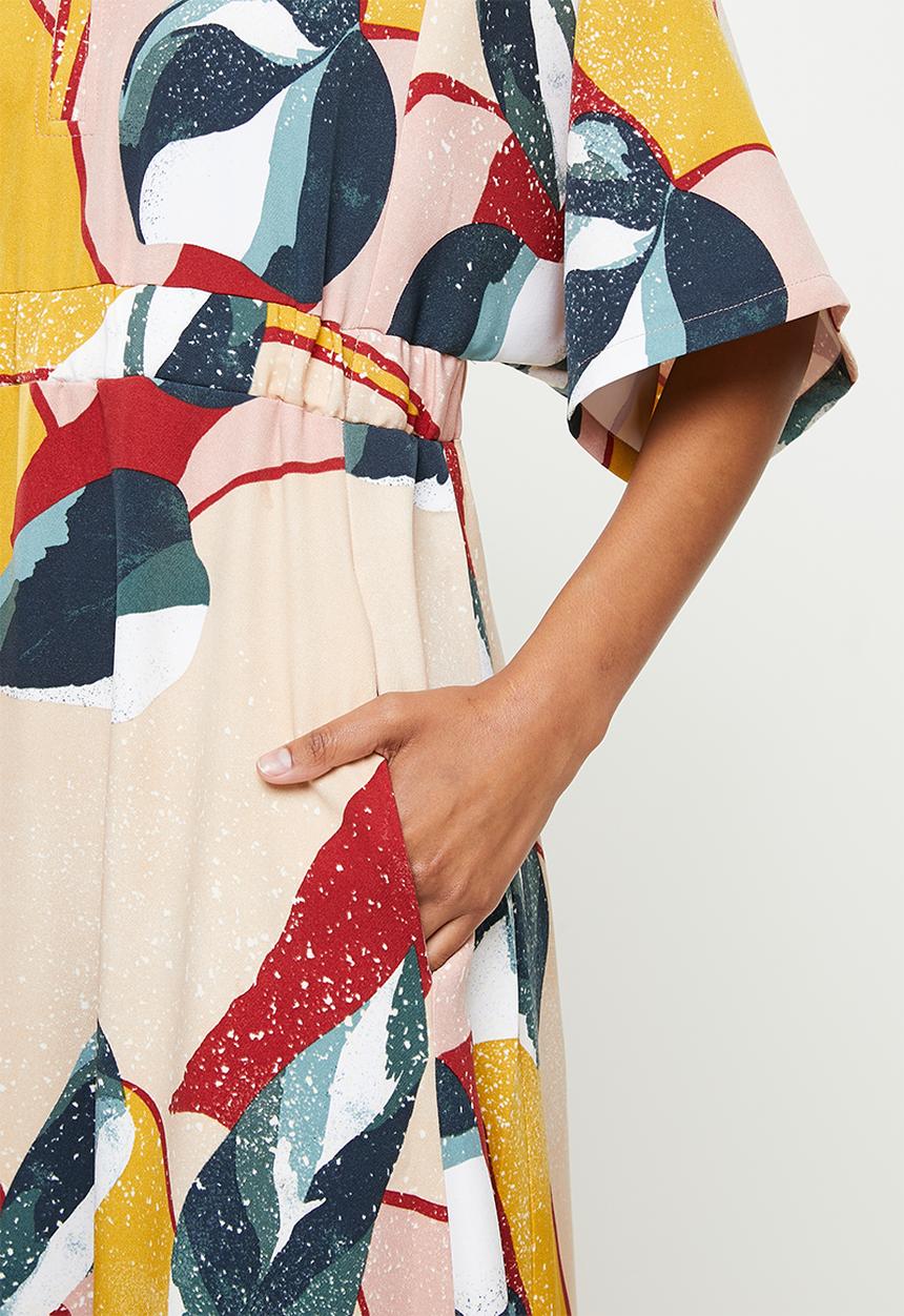 AMANDA LAIRD CHERRY - Pilansberg dress - multi 