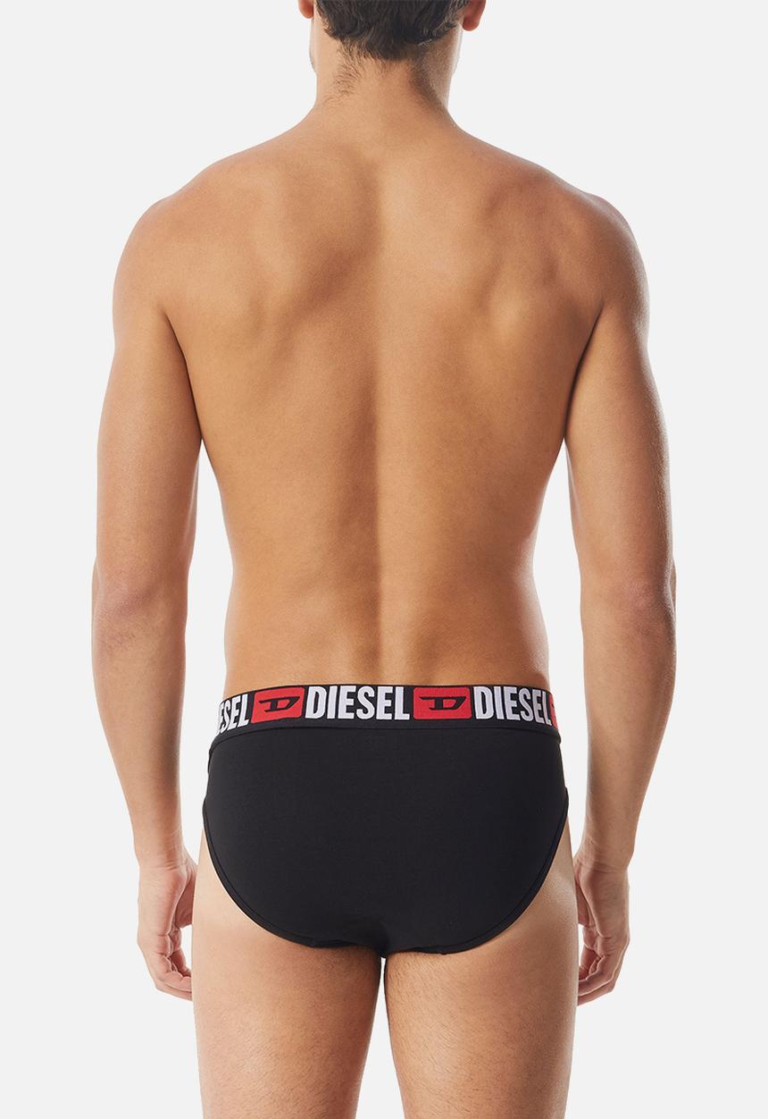 Diesel  - Umbr-andre three pack briefs - black