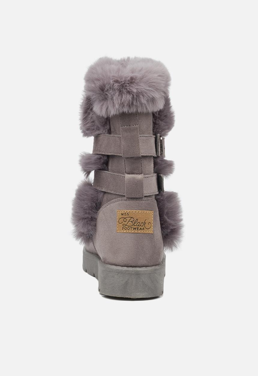 Miss Black - Rae5 ankle boot - grey
