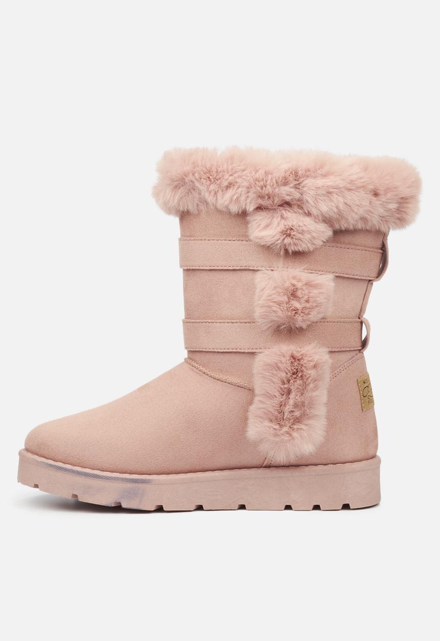 Miss Black - Rae5 ankle boot - pink