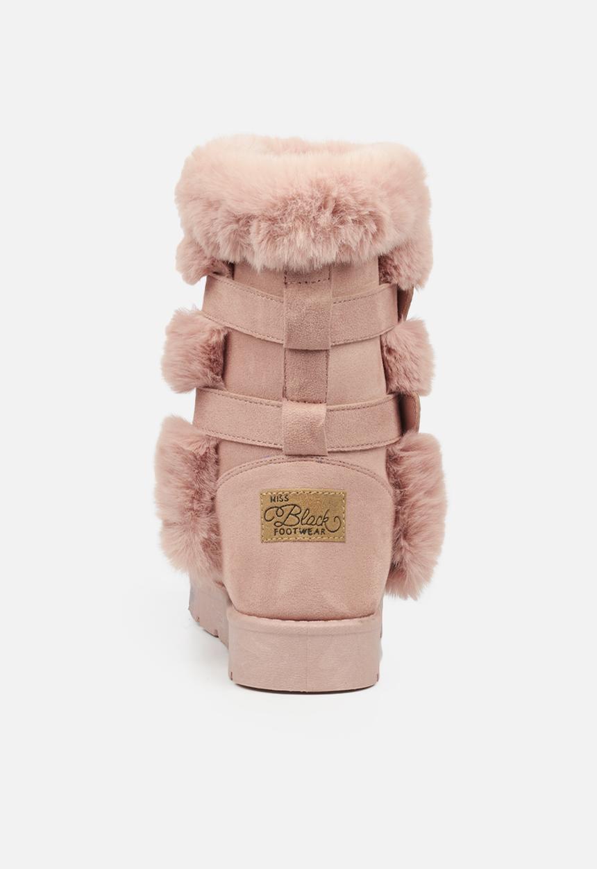 Miss Black - Rae5 ankle boot - pink