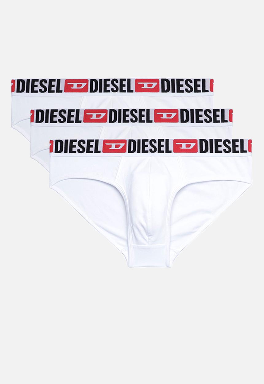 Diesel  - Umbr-andre three pack briefs - white