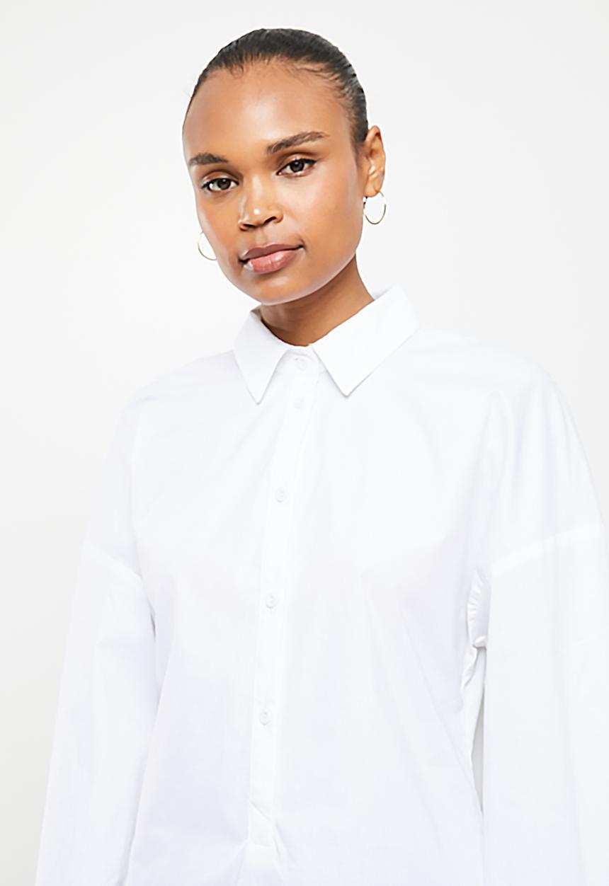 AMANDA LAIRD CHERRY - Redi shirt - white