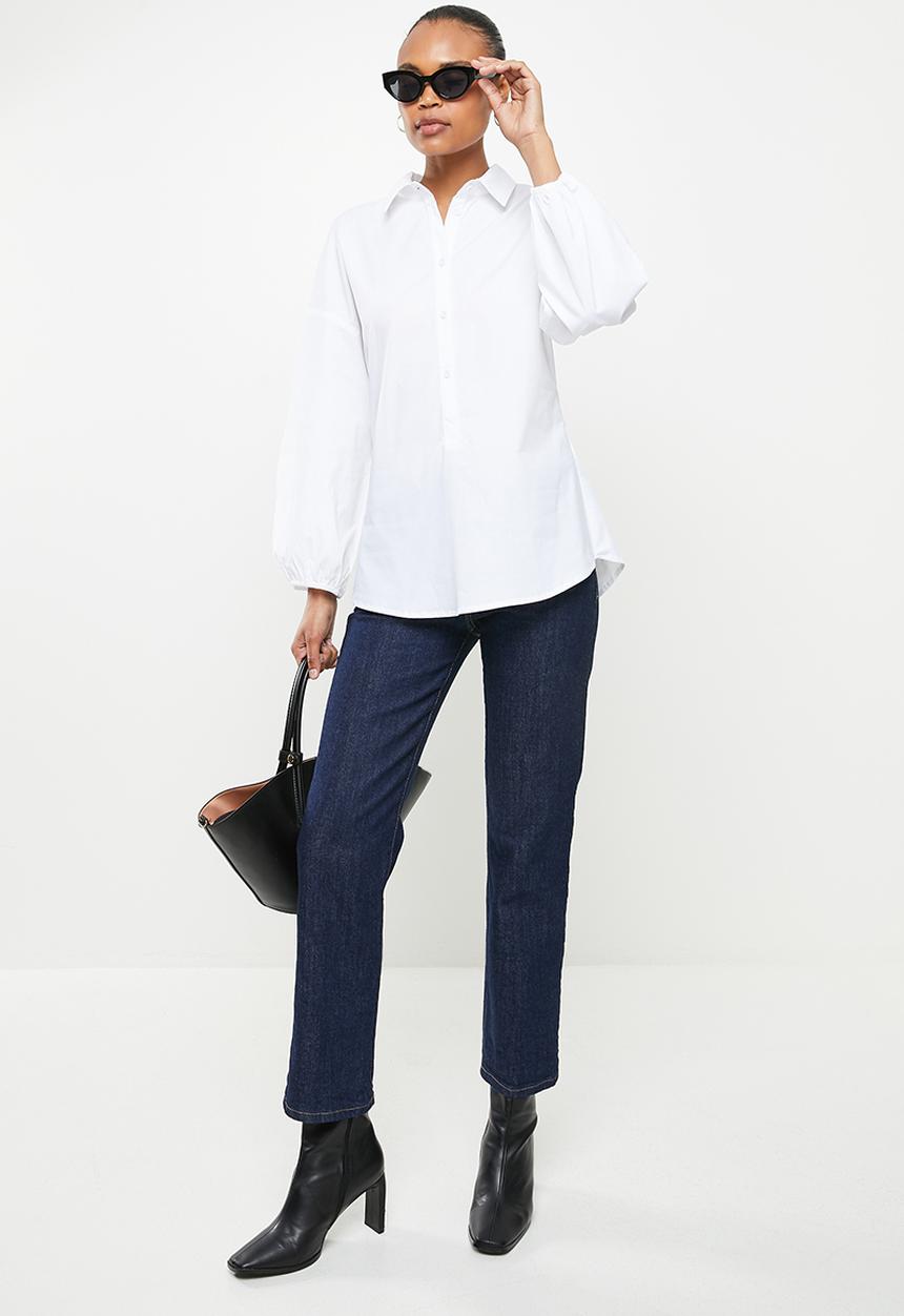 AMANDA LAIRD CHERRY - Redi shirt - white