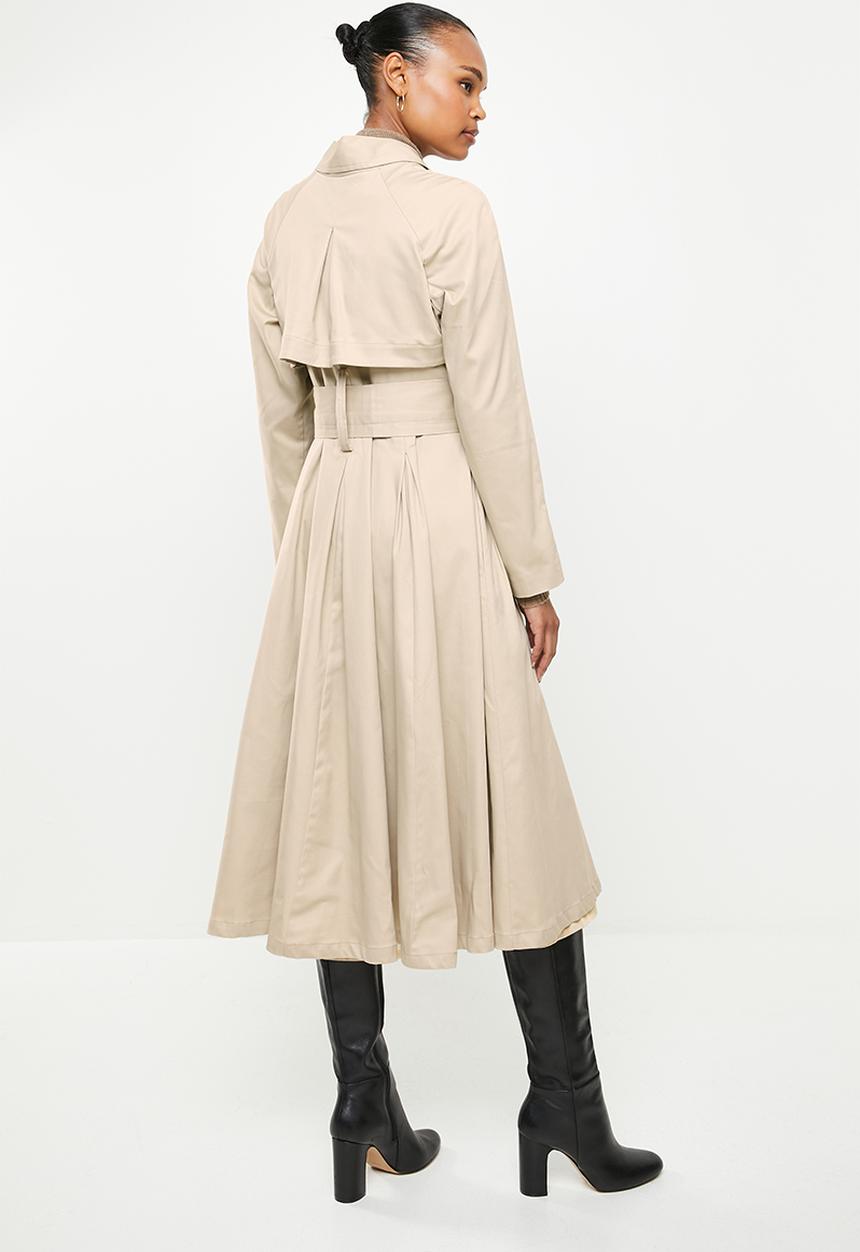 AMANDA LAIRD CHERRY - Njesuthi coat - stone