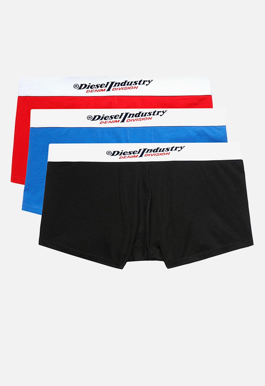 Diesel  - Umbx-damien three pack boxers - red/blue/black