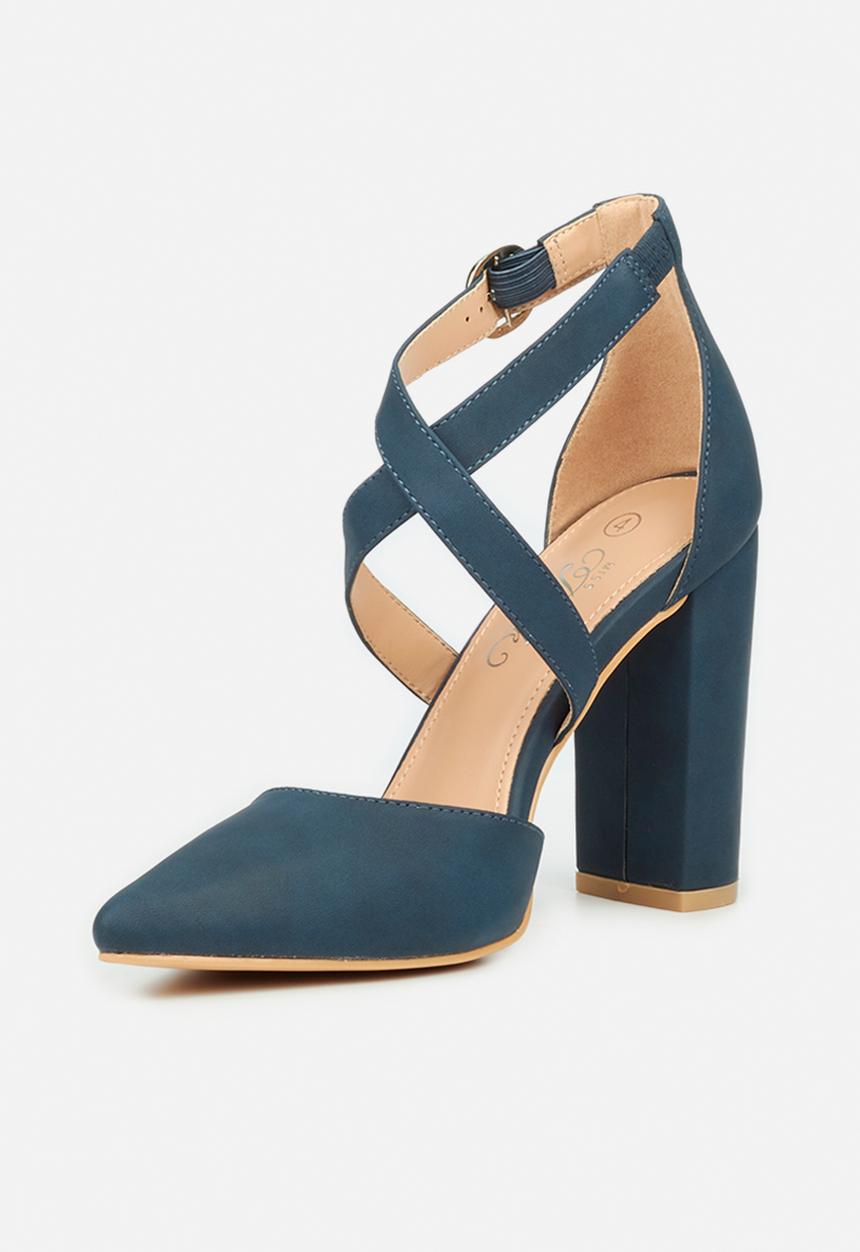 Miss Black - Criss1 heel - navy