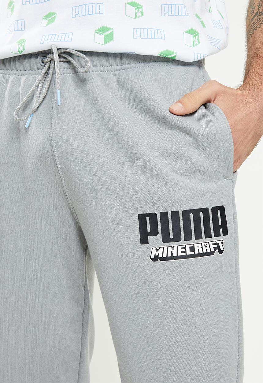 PUMA - PUMA x MINECRAFT Sweatpants - Griffin Grey