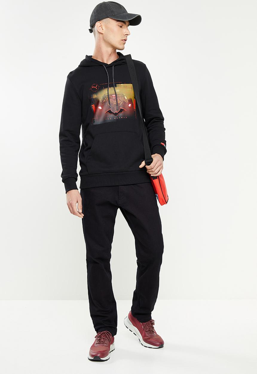 PUMA - PUMA x BATMAN Men's Hoodie -Black