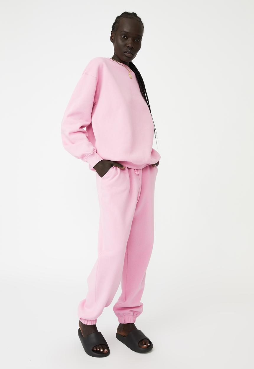 Cotton On - Classic crew sweatshirt - retro pink