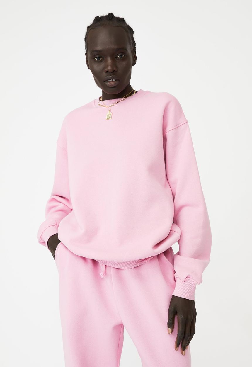 Cotton On - Classic crew sweatshirt - retro pink