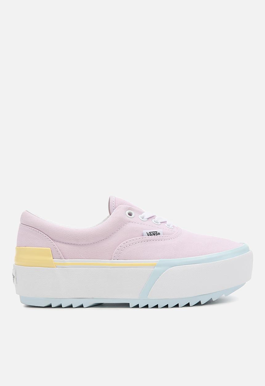 Vans - Ua era stacked - (pastel) multi/true white