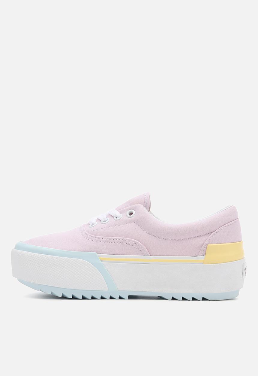 Vans - Ua era stacked - (pastel) multi/true white
