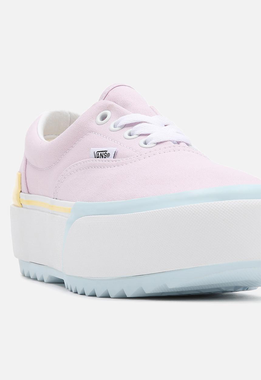 Vans - Ua era stacked - (pastel) multi/true white