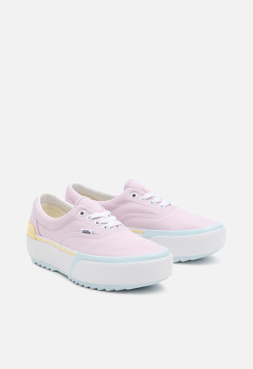Vans - Ua era stacked - (pastel) multi/true white